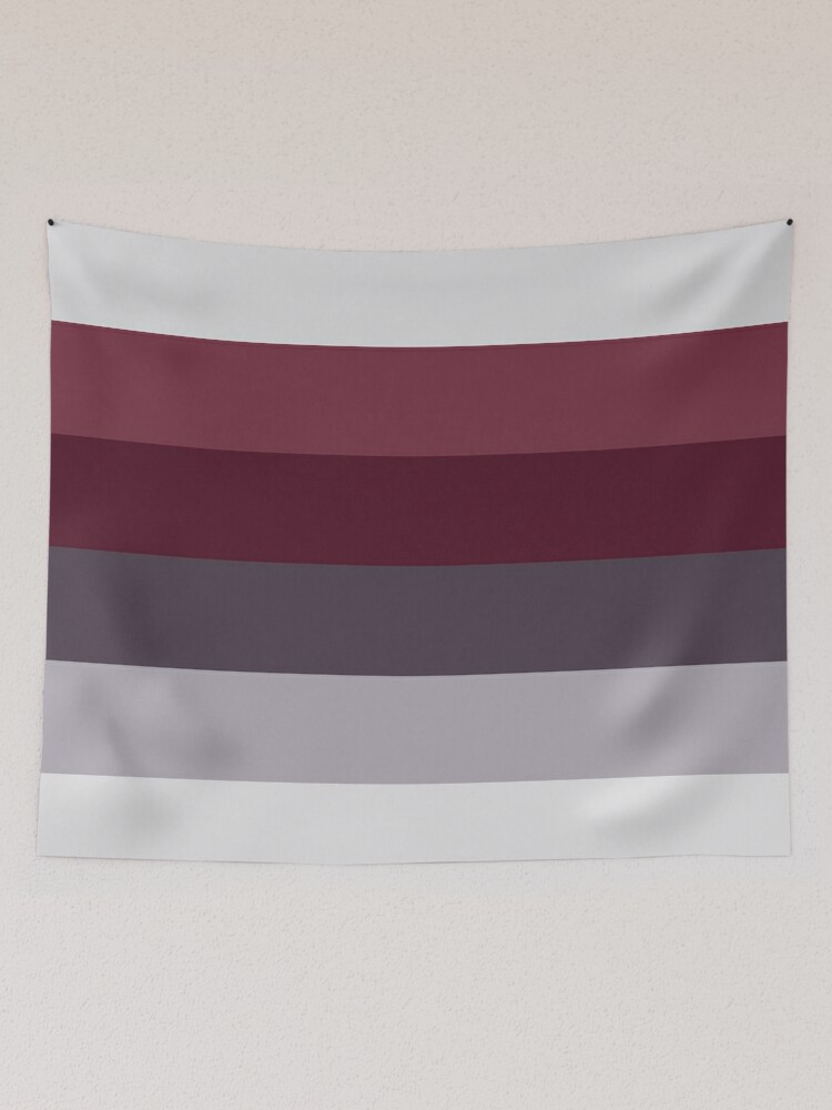 Preppy Trendy Winter Colors Ombre Grey Burgundy red plum stripes