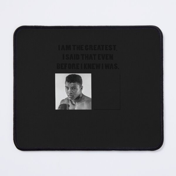 Item preview, Muhammad Ali quote simple white BG E designed and sold by vanzeefnsi.