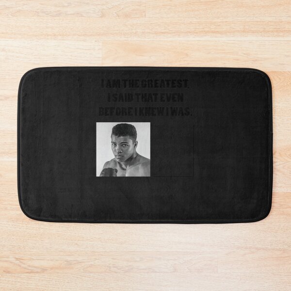 Item preview, Muhammad Ali quote simple white BG E designed and sold by vanzeefnsi.