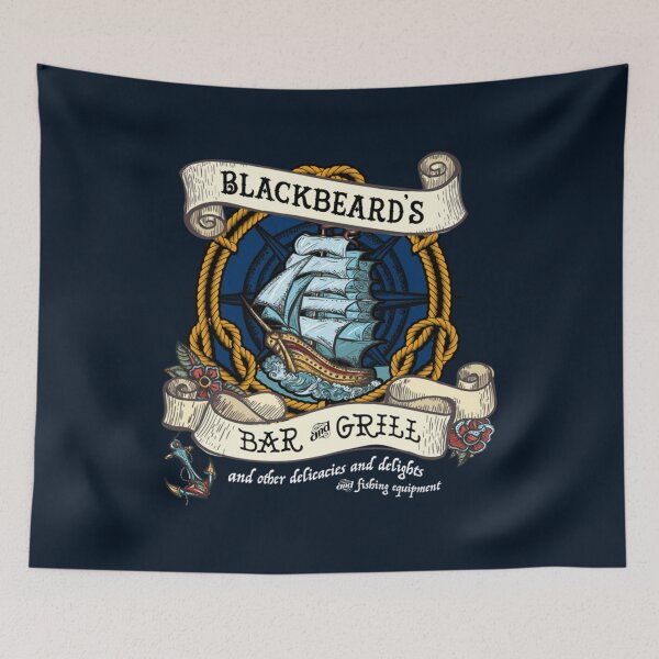 Item preview, Blackbeard_s Bar _amp_ Grill designed and sold by fithabitta.