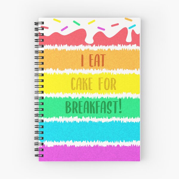 Item preview, I eat cake for breakfast designed and sold by S-L-B-Designs.