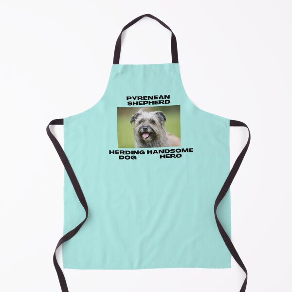 Item preview, Pyrenean Shepherd Herding Dog Handsome Hero Energetic Worker designed and sold by NelleD.