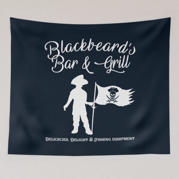 Item preview, BlackBeard_s Bar and Grill designed and sold by fithabitta.