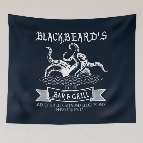 Item preview, BlackBeard_s Bar and Grill designed and sold by fithabitta.