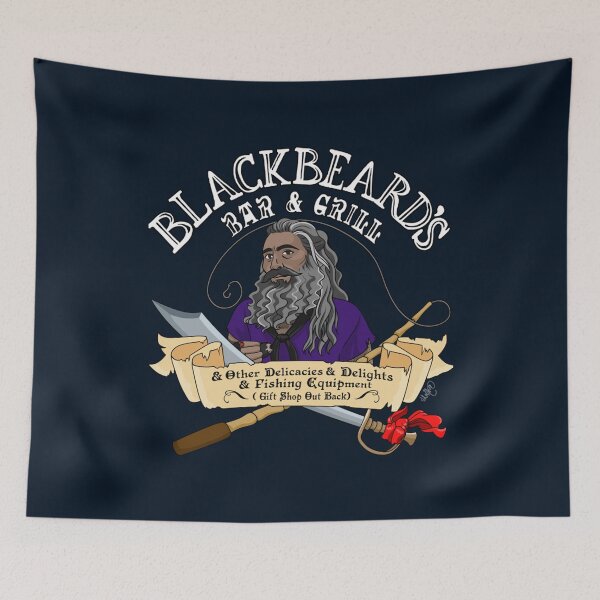 Item preview, Blackbeard_s Bar and Grill designed and sold by fithabitta.