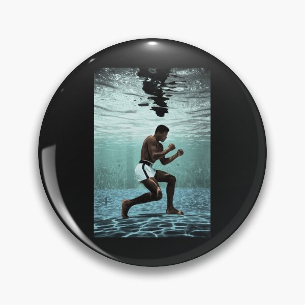 Item preview, Muhammad Ali Underwater Poster Muhammad Ali E designed and sold by vanzeefnsi.