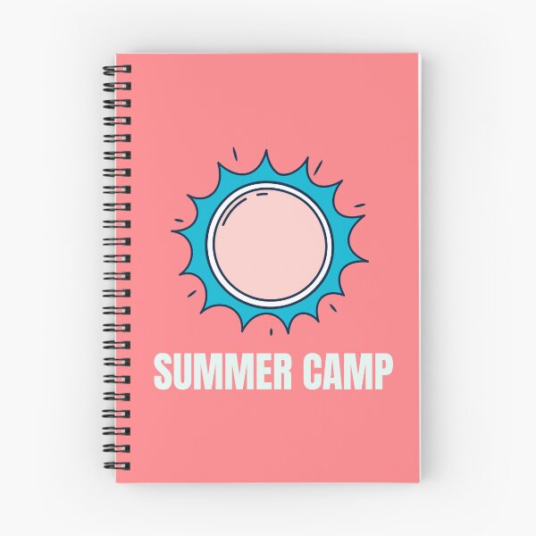 Item preview, SUMMER CAMP - salmon designed and sold by E-YO.