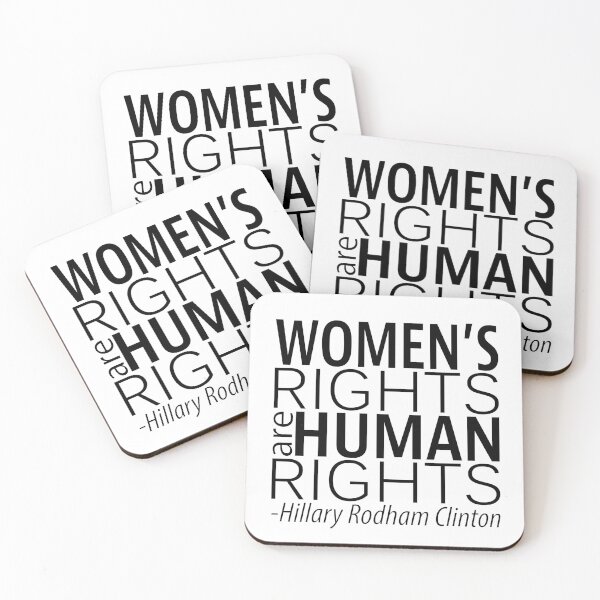 Item preview, Women's Rights are Human Rights designed and sold by Pellucid.