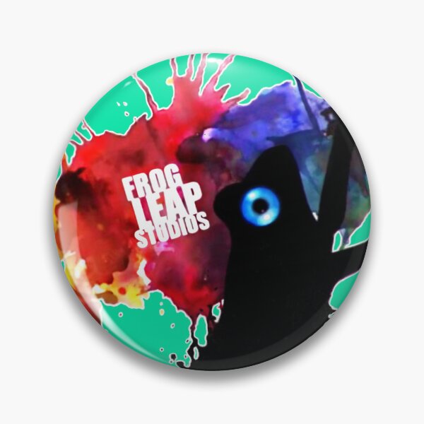 Item preview, FROG LEAP STUDIOS Leo Moracciholi fan art YouTube intro rainbow splatter designed and sold by IMNIUM.