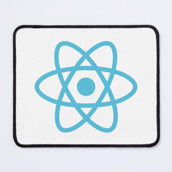 Item preview, React JavaScipt Library Logo Sticker - White designed and sold by burakgulnar.