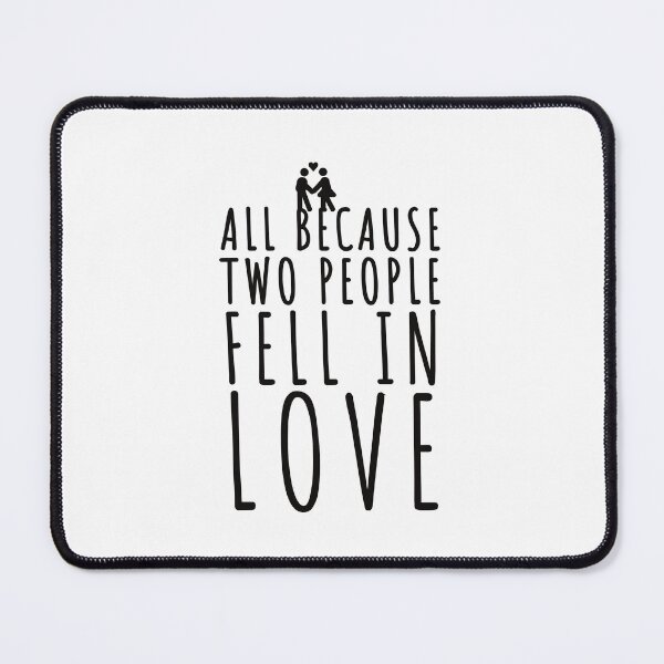 Item preview, ALL BECAUSE TWO PEOPLE FELL IN LOVE - WEDDING - POSTCARD - WEDDING INVITATIONS designed and sold by WeddingStuffArt.