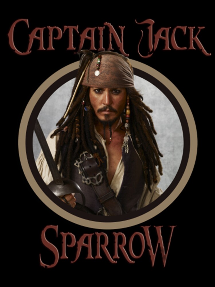  Disney Pirates of the Caribbean Captain Jack Savvy? T-Shirt :  Clothing, Shoes & Jewelry