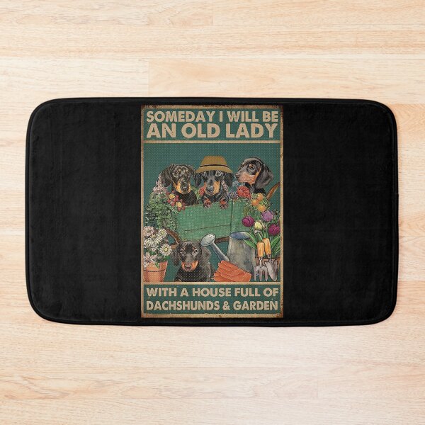 Item preview, With a house full of Dachshunds and garden - for Dachshund lover  designed and sold by Alexanderhishop.