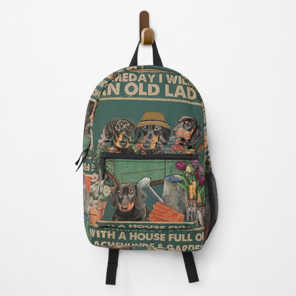 Item preview, With a house full of Dachshunds and garden - for Dachshund lover designed and sold by Alexanderhishop.