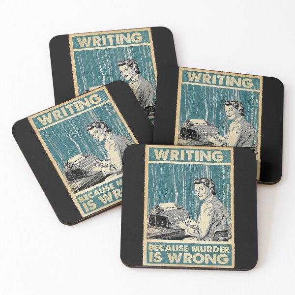 Item preview, Writing Because Murder Is Wrong  designed and sold by koenhfu06.