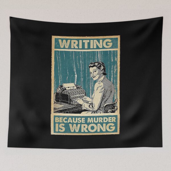 Item preview, Writing Because Murder Is Wrong  designed and sold by koenhfu06.