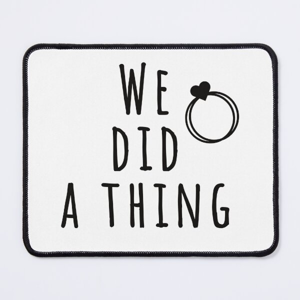 Item preview, WE DID A THING - WEDDING INVITATION - WEDDING - WEDDING - CARD designed and sold by WeddingStuffArt.