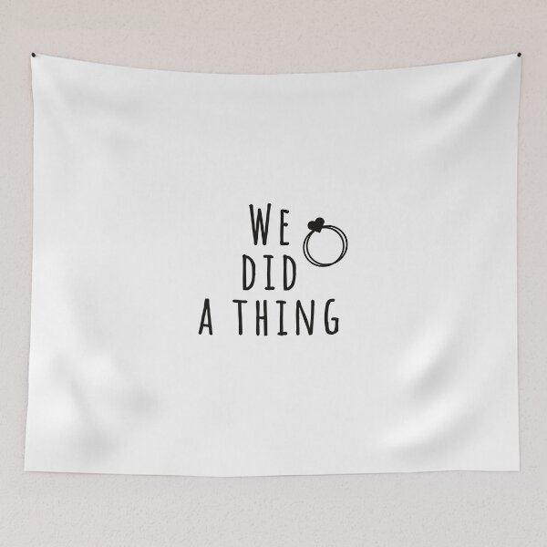 Item preview, WE DID A THING - WEDDING INVITATION - WEDDING - WEDDING - CARD designed and sold by WeddingStuffArt.