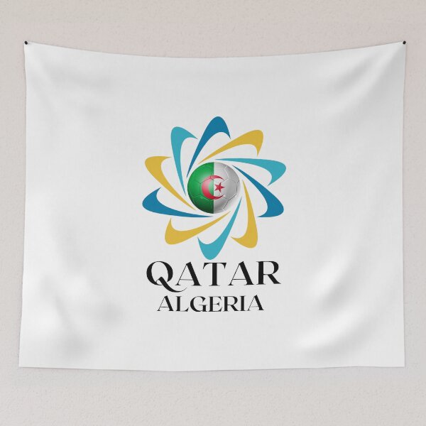 Item preview, Qatar Football soccer team Algeria designed and sold by DesignsbyMona.