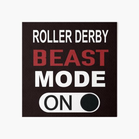 Item preview, Roller Derby Beast Mode On designed and sold by Aerial Addicts.