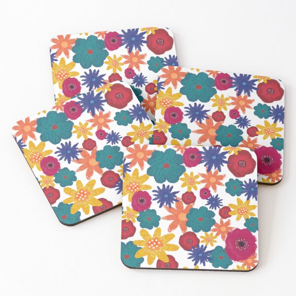 Item preview, Colorful sea of flowers designed and sold by Zeewind.