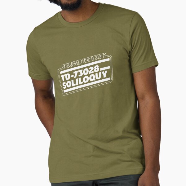 Squad Leader TD-73028 W-LOGO T-shirt chiné