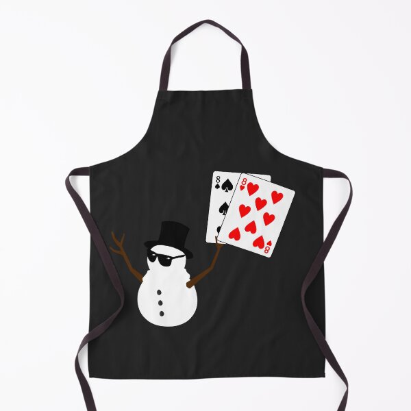 Item preview, Poker - Pocket Eights Snowman designed and sold by BigStkShortStk.