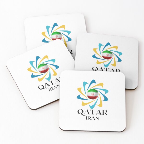 Item preview, Qatar Football soccer team Iran  designed and sold by DesignsbyMona.