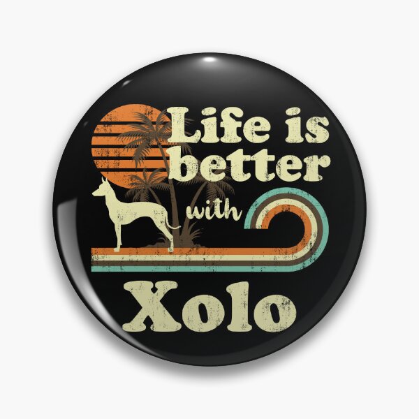 Item preview,  Life is Better with Xoloitzcuintli Xolo Vintage designed and sold by rafaeltto.