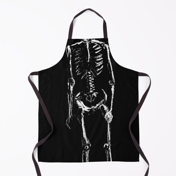 Item preview, Esqueleto punteado blanco sobre negro designed and sold by MossOfTheForest.