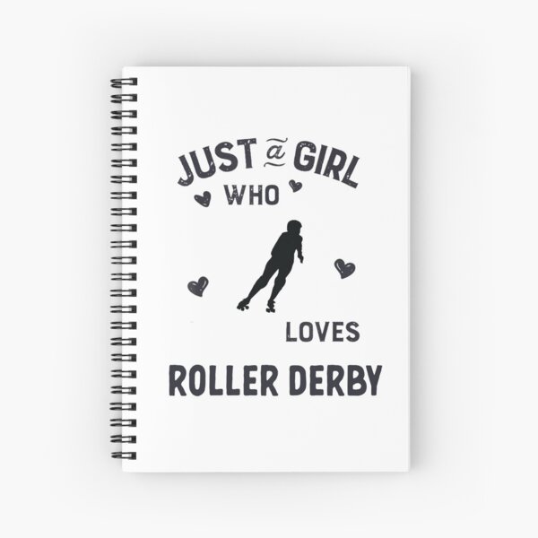 Item preview, Just A Girl Who Loves Roller Derby  designed and sold by Aerial Addicts.