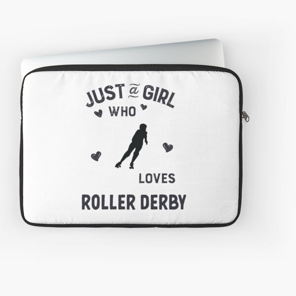 Item preview, Just A Girl Who Loves Roller Derby  designed and sold by Aerial Addicts.