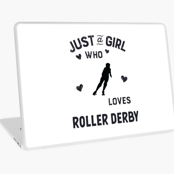 Item preview, Just A Girl Who Loves Roller Derby  designed and sold by Aerial Addicts.