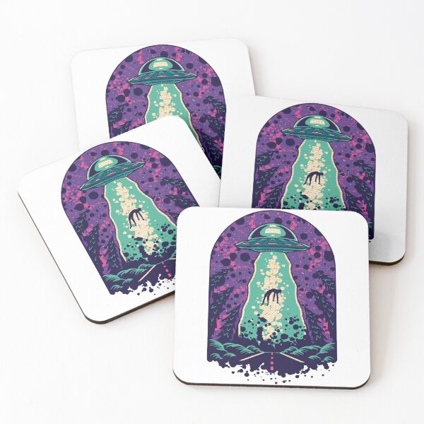 Item preview, UFO alien abduction on the street designed and sold by Rob-Son.