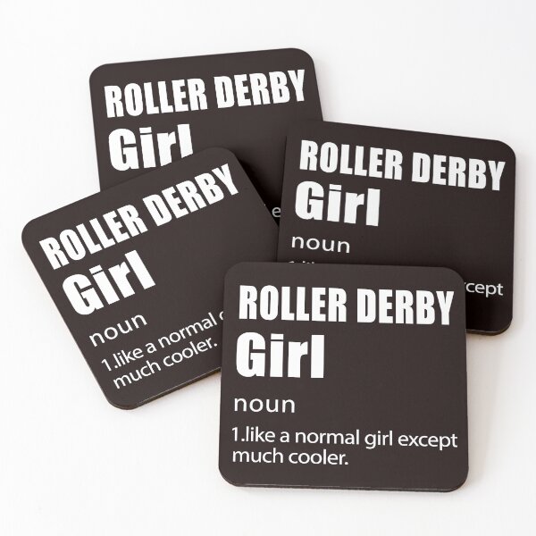 Artikelvorschau, Roller Derby-Mädchen-Definition entworfen und verkauft von Aerial Addicts.