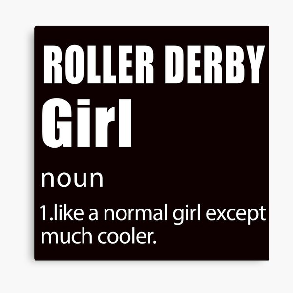 Item preview, Roller Derby Girl Definition designed and sold by Aerial Addicts.