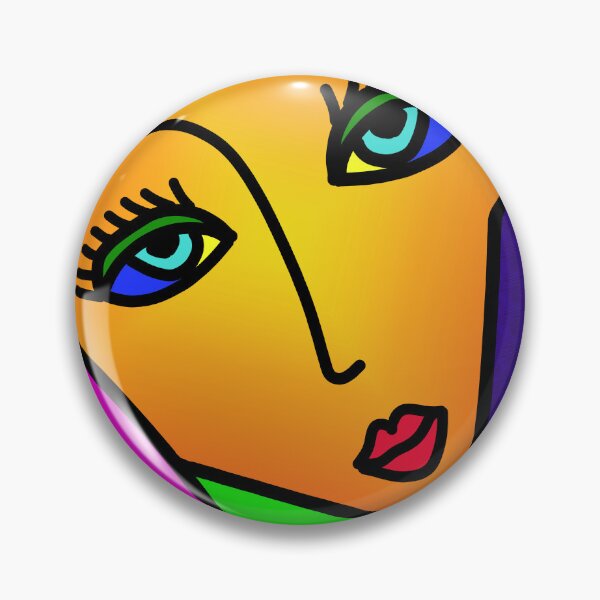 Item preview, Colorful Girl Face designed and sold by M3PicsStudio.