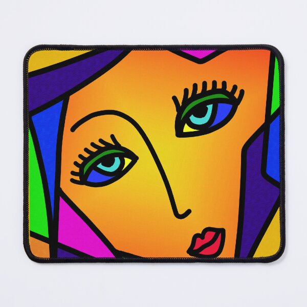 Item preview, Colorful Girl Face designed and sold by M3PicsStudio.