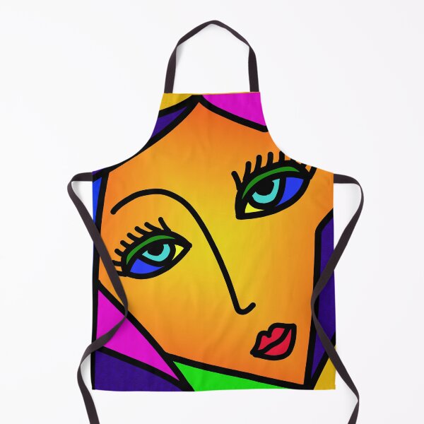 Item preview, Colorful Girl Face designed and sold by M3PicsStudio.