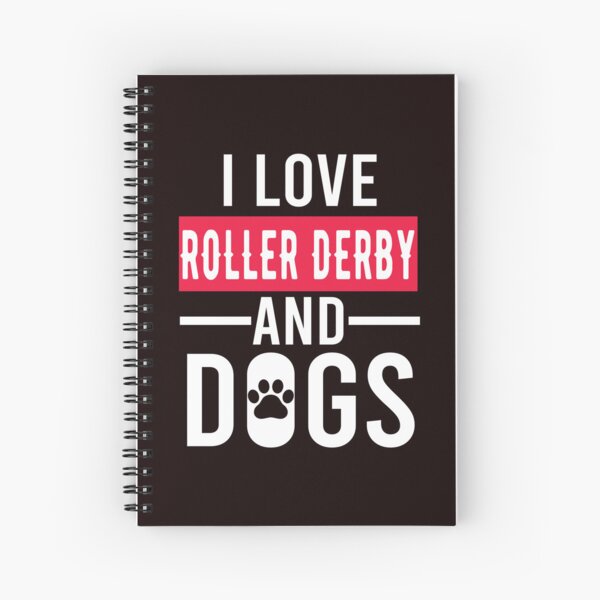 Item preview, I Love Roller Derby And Dogs designed and sold by Aerial Addicts.