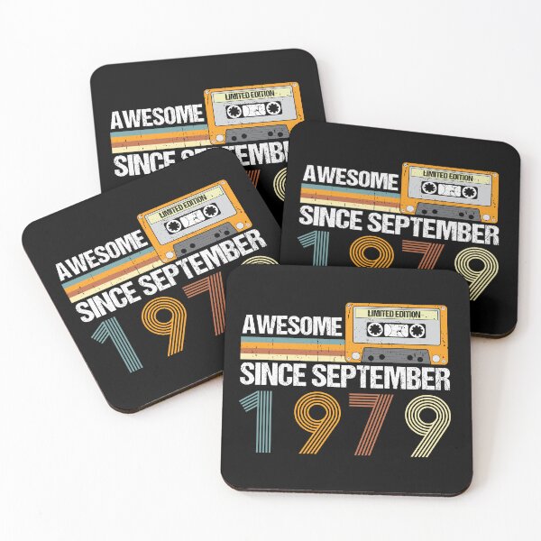 Item preview, Awesome Since September 1979 | 44th birthday | vintage September 1979 designed and sold by AMINE  ★★★★★.