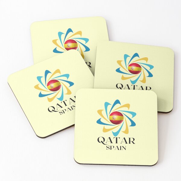 Item preview, Qatar Football soccer team Spain designed and sold by DesignsbyMona.