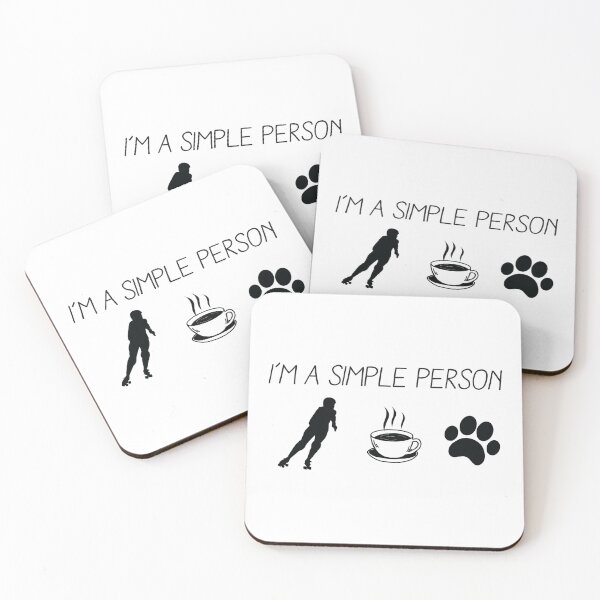 Item preview, I'm A Simple Person Roller Derby  designed and sold by Aerial Addicts.