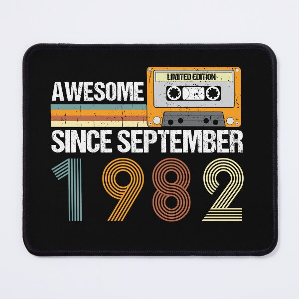Item preview, Awesome Since September 1982 | 41th birthday | vintage September 1982 designed and sold by AMINE  ★★★★★.