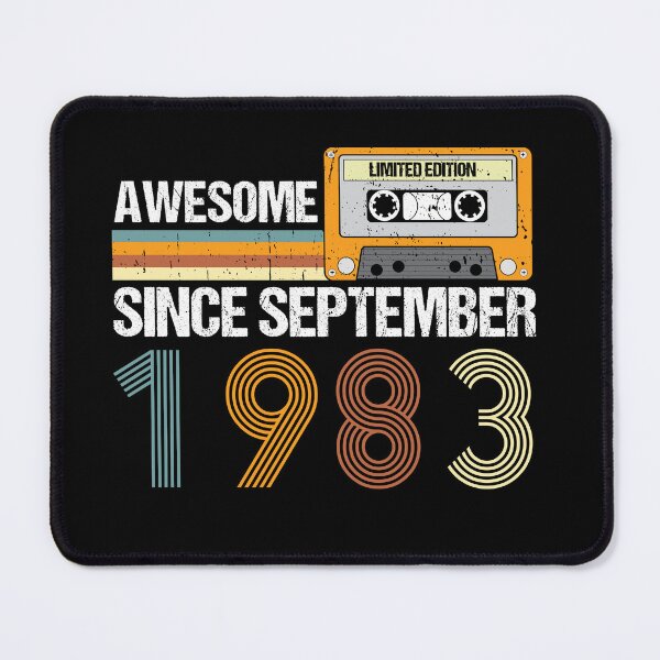 Item preview, Awesome Since September 1983 | 40th birthday | vintage September 1983 designed and sold by AMINE  ★★★★★.