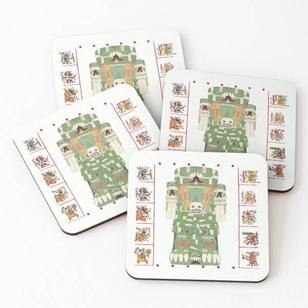 Item preview, Coatlicue - Aztec Mother of Gods Fertility Goddess designed and sold by Aztectees.