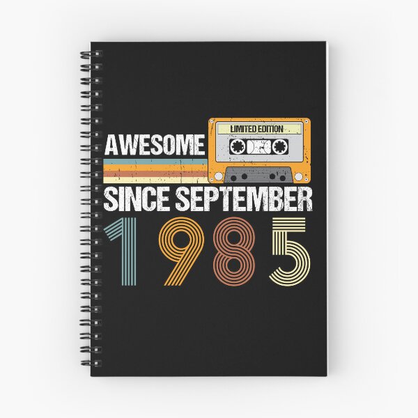 Item preview, Awesome Since September 1985 | 37th birthday | vintage September 1985 designed and sold by AMINE  ★★★★★.