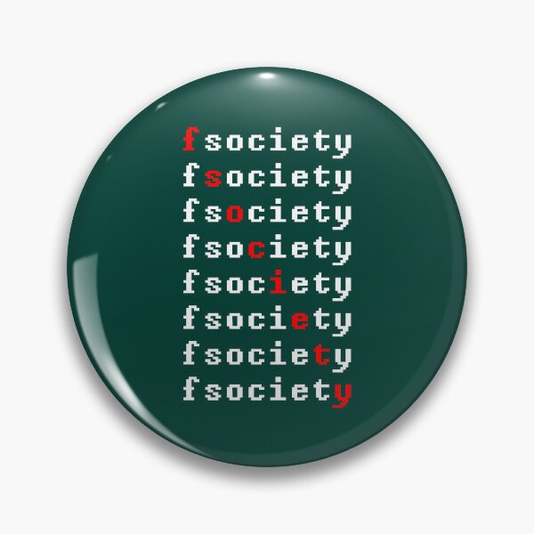 Item preview, Fsociety Red Diagonal Lover Gifts  designed and sold by WalkerPoppy.