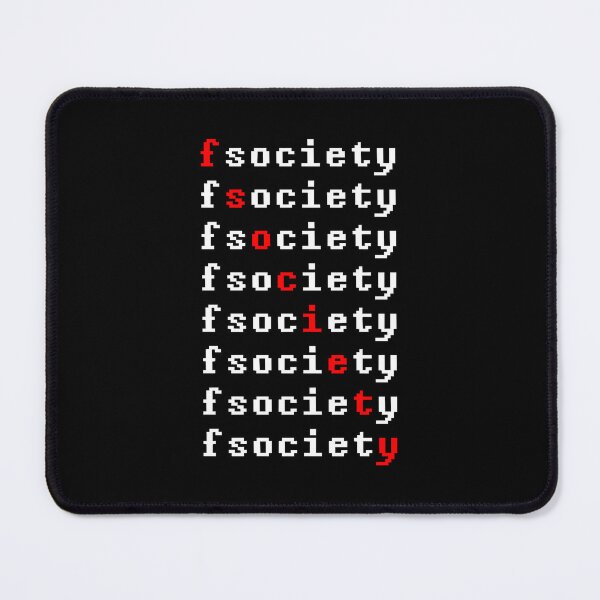 Item preview, Fsociety Red Diagonal Lover Gifts designed and sold by WalkerPoppy.