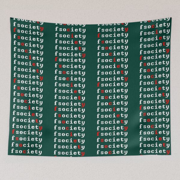 Item preview, Fsociety Red Diagonal Lover Gifts  designed and sold by WalkerPoppy.